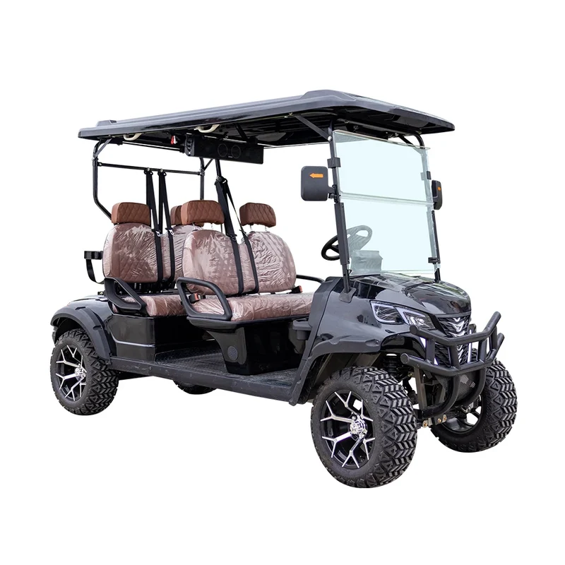Upgraded Off Road 4 Seat Golf Buggy With Strong Motor CE Certified for Outdoor Use