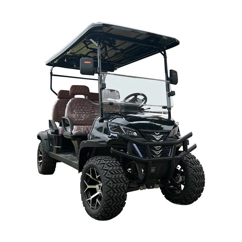Upgraded Off Road 4 Seat Golf Buggy With Strong Motor CE Certified for Outdoor Use