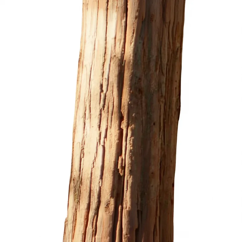 Round Log Zhonghua02001 For Outdoor Use Natural Wood