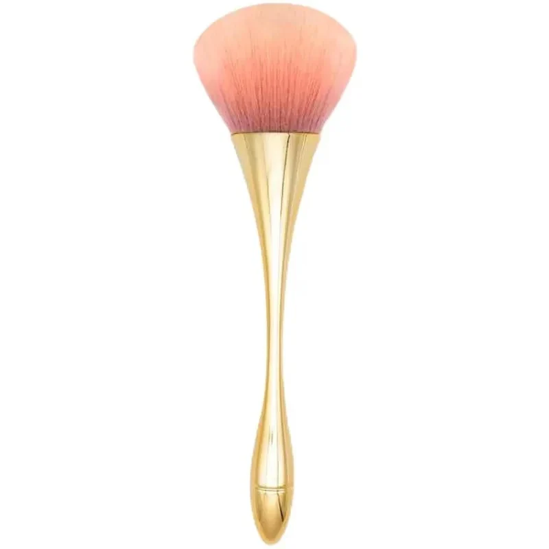Source Manufacturer Golden Small Waist Blush Brush Loose Powder Brush Super Large Soft Hair Powder Makeup