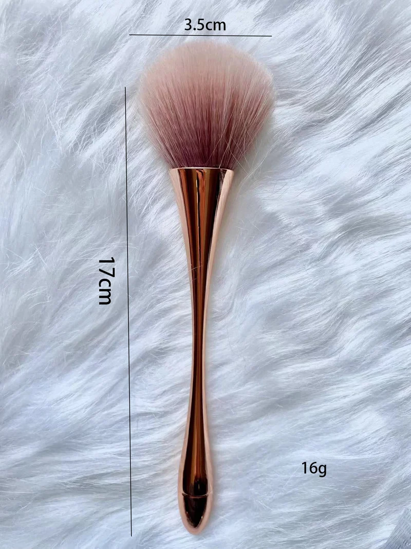 Source Manufacturer Golden Small Waist Blush Brush Loose Powder Brush Super Large Soft Hair Powder Makeup