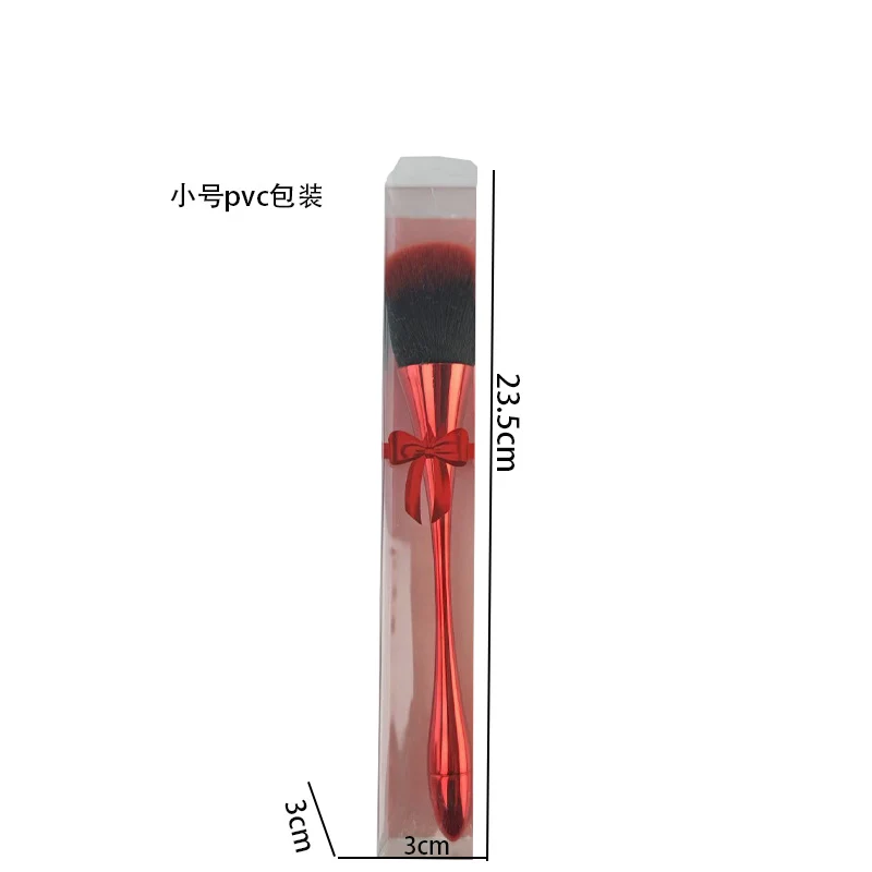 Source Manufacturer Golden Small Waist Blush Brush Loose Powder Brush Super Large Soft Hair Powder Makeup