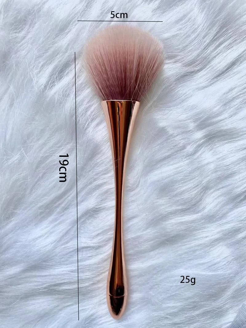 Source Manufacturer Golden Small Waist Blush Brush Loose Powder Brush Super Large Soft Hair Powder Makeup