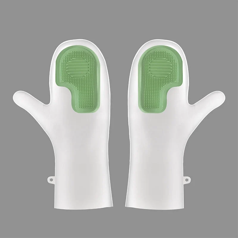 New multifunctional magic brush housework dishwashing gloves kitchen cleaning brush bowl waterproof durable waterproof non-slip wholesale