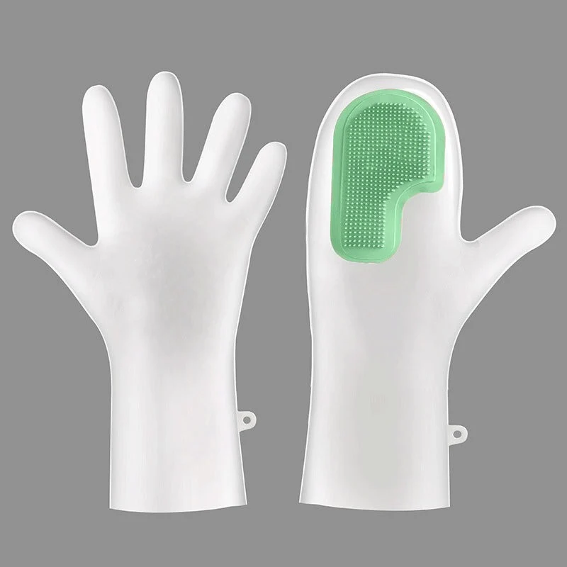 New multifunctional magic brush housework dishwashing gloves kitchen cleaning brush bowl waterproof durable waterproof non-slip wholesale