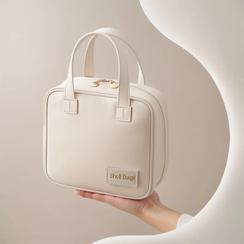 Cosmetic Bag Large Capacity Women's 2023 New Travel Portable Toiletry Cosmetic Brush Cosmetic Storage Bag Small