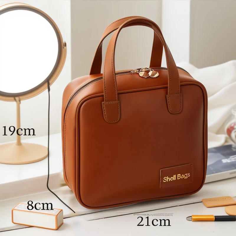 Cosmetic Bag Large Capacity Women's 2023 New Travel Portable Toiletry Cosmetic Brush Cosmetic Storage Bag Small