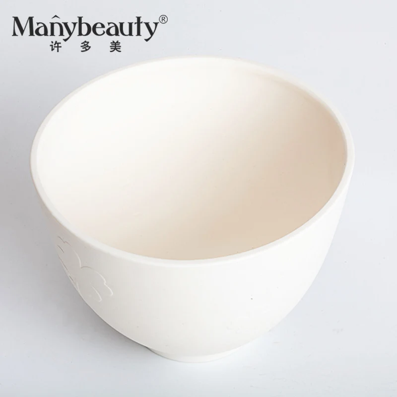 Silicone Mask Bowl, Soft Mask Bowl, Spoon Stick, Mixing Tool, Three-Piece Set, Scraper, Beauty Salon Facial Spa Special