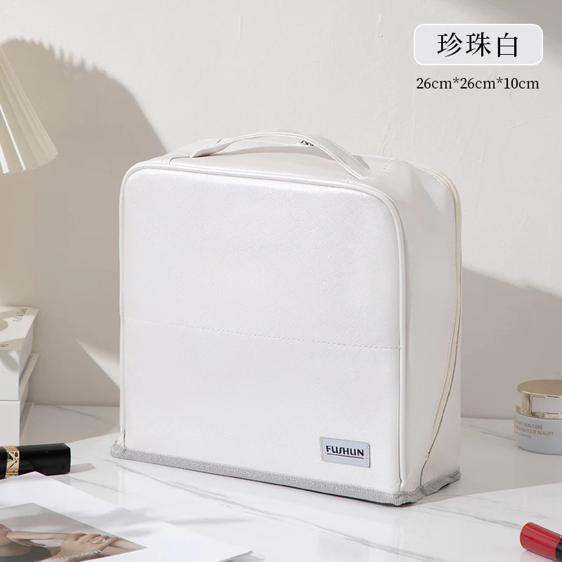 Stand-Up Cosmetic Bag, Large-Capacity Pencil Case, Women's Bag, Travel Storage Bag, Waterproof and Wear-Resistant, Can Be Hung on Luggage Bags