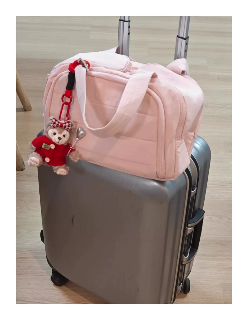 Fashionable and Simple 2025 New Style Makeup Bag, Large Capacity, Divided and Layered Toiletry Bag, Portable Travel Makeup Storage Bag