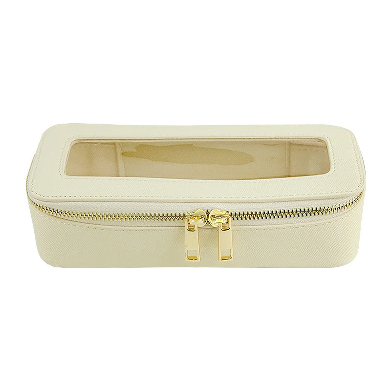 Small single custom high-level cosmetic brush storage box cross-border exquisite beauty storage bag portable texture cosmetic bag