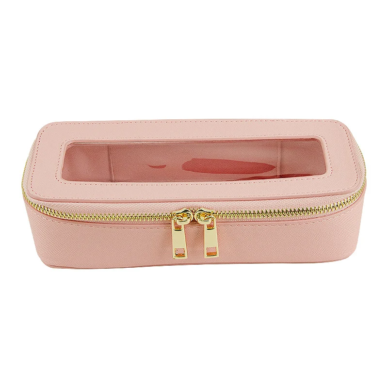 Small single custom high-level cosmetic brush storage box cross-border exquisite beauty storage bag portable texture cosmetic bag