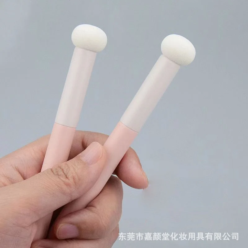 Factory direct small steamed buns concealer brush sponge head round concealer blush print blotter makeup brush