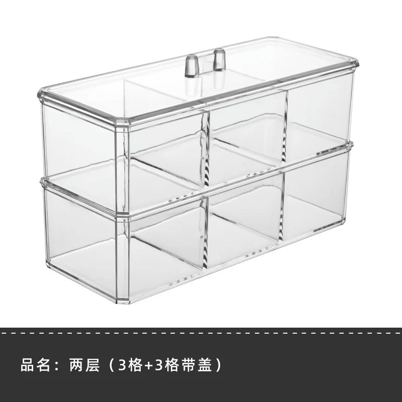 Makeup Cotton Storage Box Beauty Egg Cotton Swab Powder Puff Makeup Remover Cotton Desktop Storage with Lid Bar Storage Transparent Organization