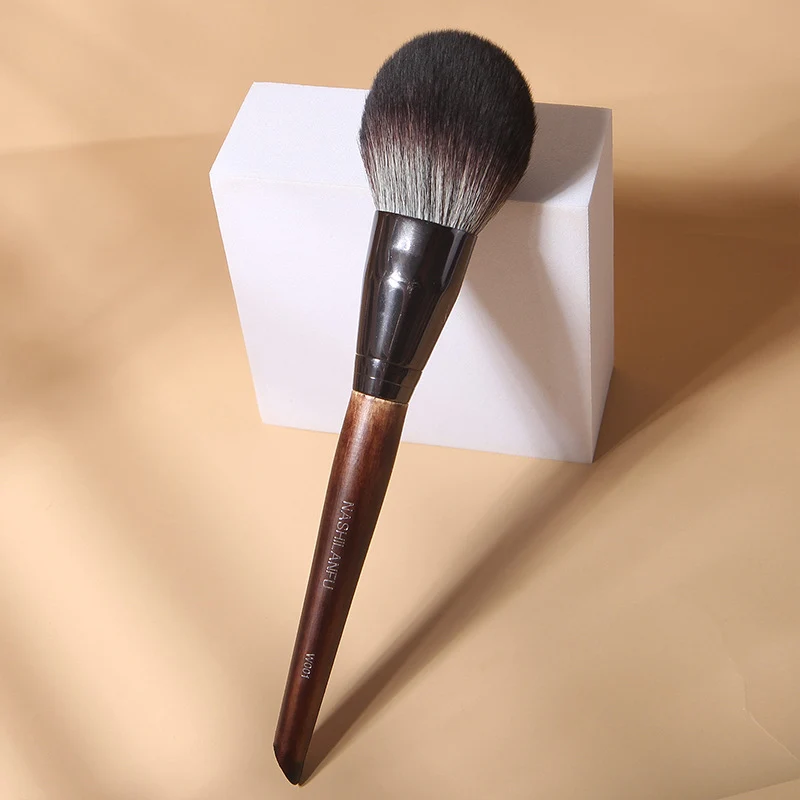 Cangzhou Powder Brush Cangzhou Makeup Brush Powder Brush Single Large Flasher Fiber Animal Hair Powder Brush