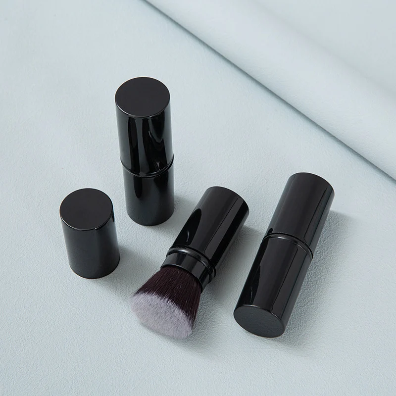New Portable Retractable Makeup Brush Cangzhou Blush Brush Powder Brush Loose Powder Brush Multifunctional Makeup Tool
