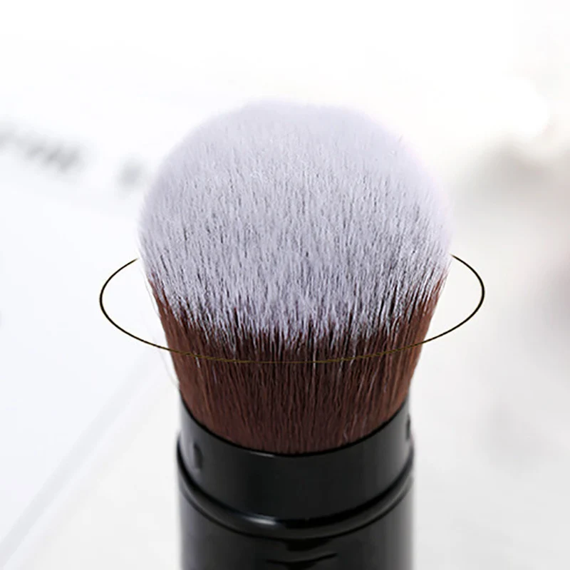 New Portable Retractable Makeup Brush Cangzhou Blush Brush Powder Brush Loose Powder Brush Multifunctional Makeup Tool