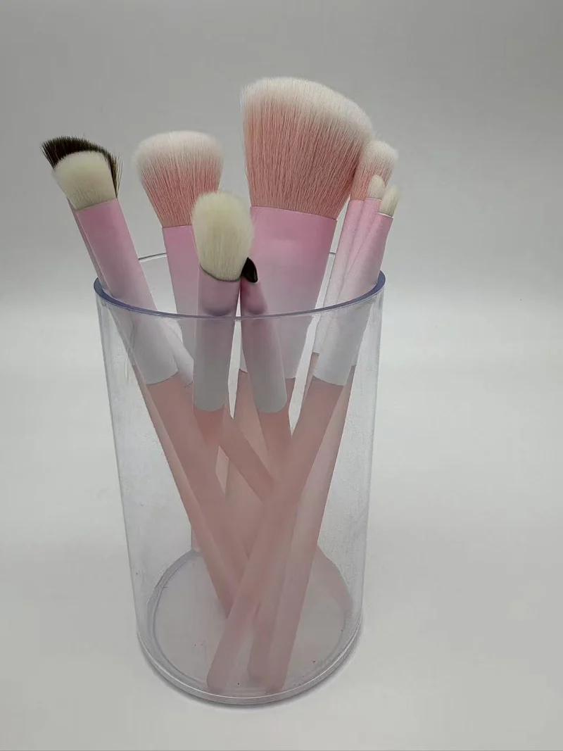 Chen Yuanyuan 10-Piece Makeup Brush Set, Blush Brush, Loose Powder Brush, Eye Shadow Brush, Nose Shadow Brush, Complete Set for Setting Makeup and Contouring