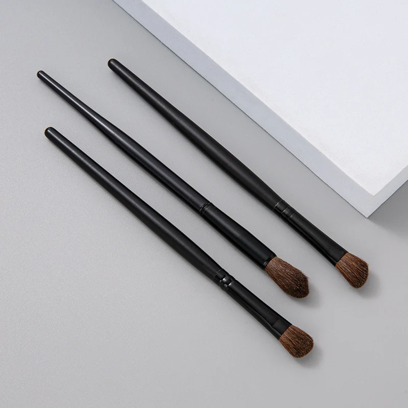 Cangzhou Hot-Selling Makeup Brush Animal Hair Highlight Brush Nose Shadow Detail Eye Shadow Brush Blending Set Portable Beauty Makeup