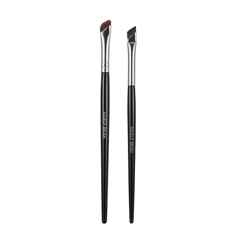 GECOMO sickle eyeliner brush oblique blade makeup brush eyelid down to lying silkworm brush eyebrow brush eye makeup brush