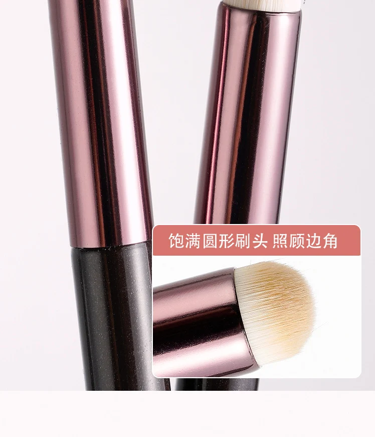 Round Head lip brush lipstick brush beauty tools concealer brush blooming brush portable lip makeup brush wholesale one-piece delivery
