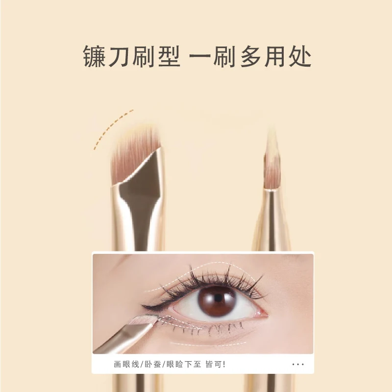 Source Manufacturer Makeup Brush Cangzhou 15 Pieces Gilt Eye Brush Blade Eyebrow Brush