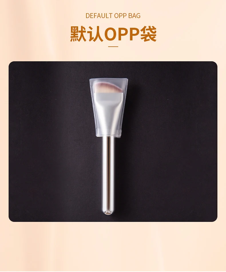Cross-border oblique head foundation concealer makeup brush mask foundation liquid seamless application professional beauty tools manufacturers wholesale