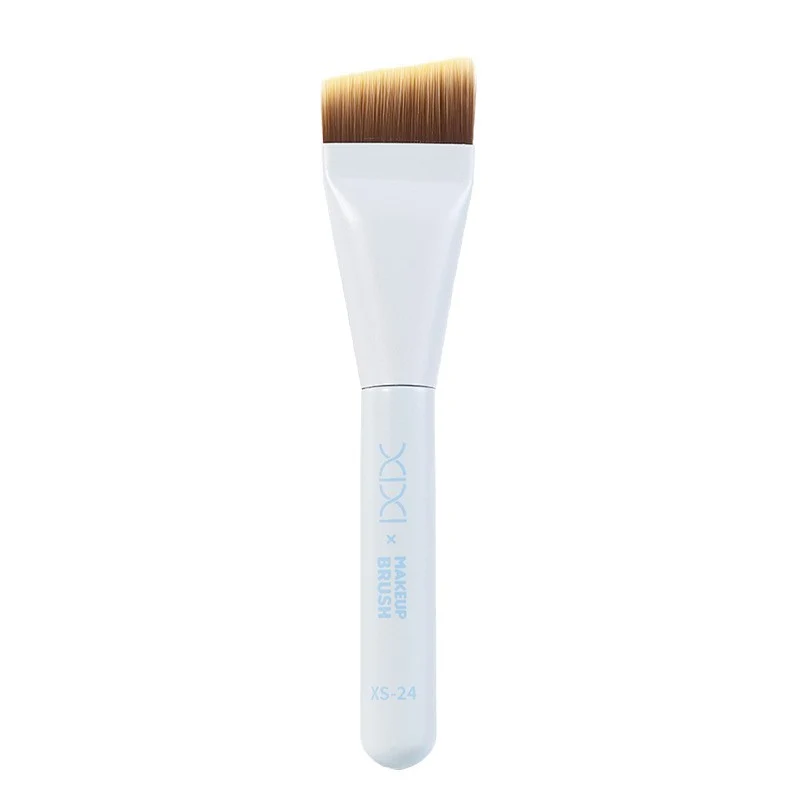 Xixi Flat Foundation Brush Ultra-Thin Flat Head Angled Makeup Brush That Doesn'T Absorb Product Concealer Makeup Brush Beauty Tool for Setting Makeup