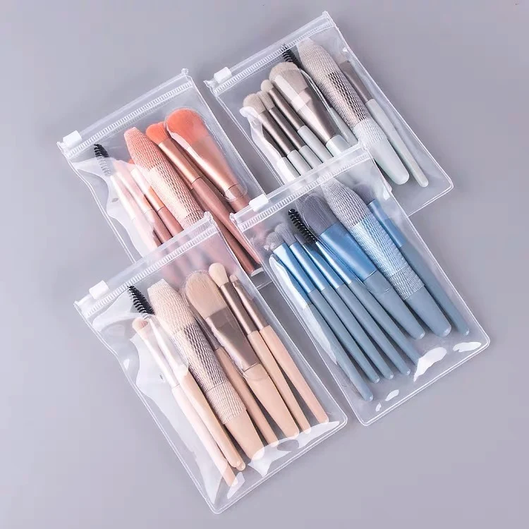8 Makeup Brush Set Portable Soft Hair Powder Concealer Eye Shadow Blush Foundation Brush Full Set Beauty Tools