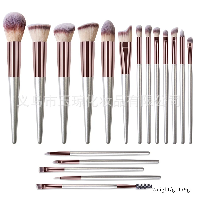 Cross-border explosions makeup brush suit 33-piece set beauty egg powder puff super soft eye shadow brush foundation brush beauty wholesale