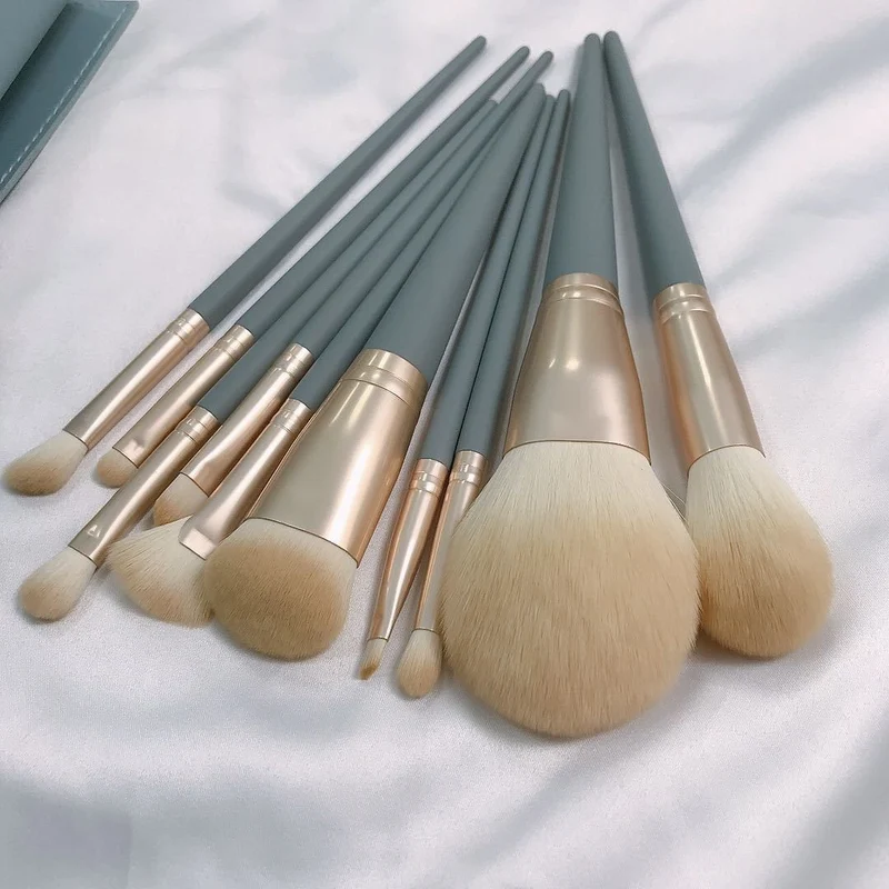 Cangzhou Little Purple Potato Makeup Brush Set Loose Powder Brush Eyeshadow Brush Foundation Brush Portable Beauty Brush Makeup Tools