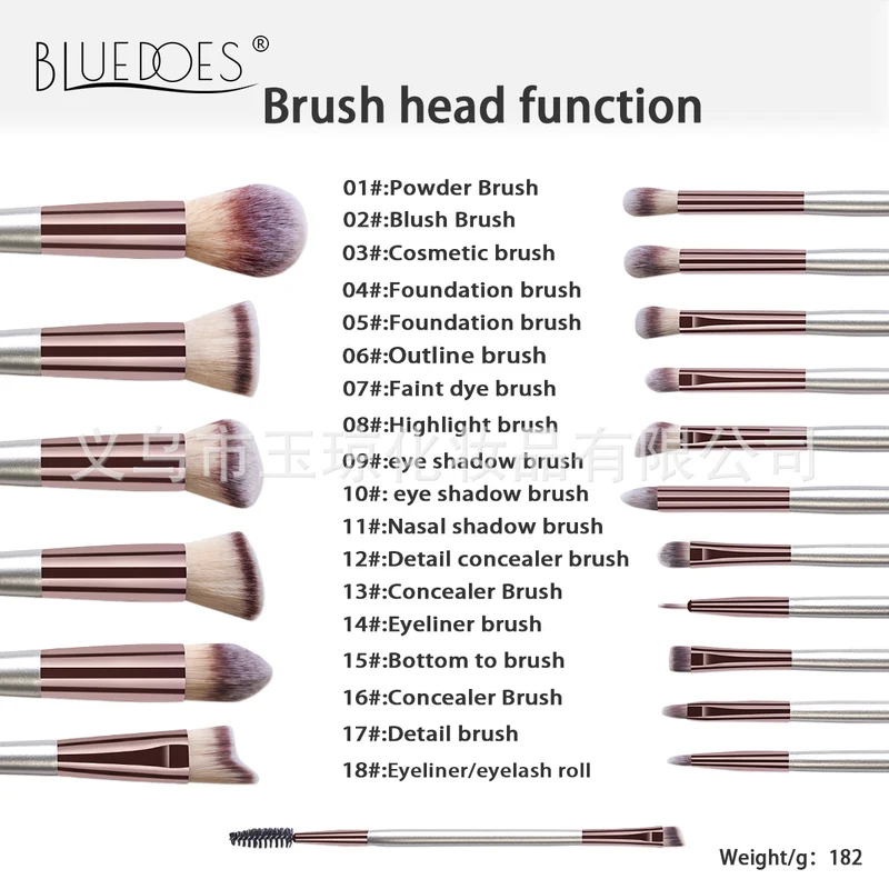 Cross-border makeup brush suit 31-piece set combination beauty egg powder puff portable storage bag foundation brush beauty wholesale