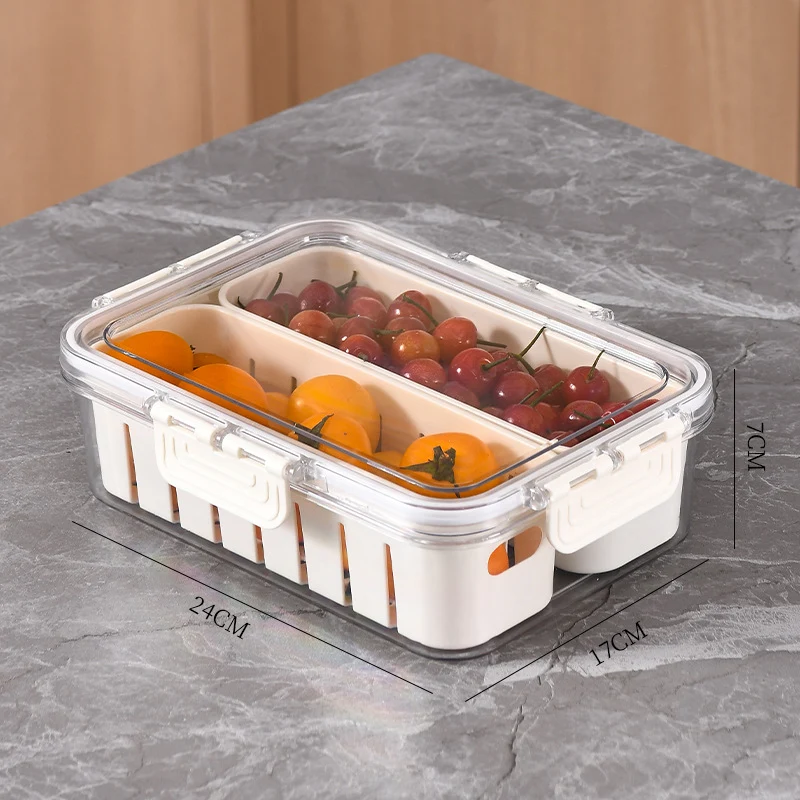 Seasoning Fresh-keeping Plastic Kitchen Sealed Box Spice Storage Box Food Grade Format Transparent Cereal Seasoning