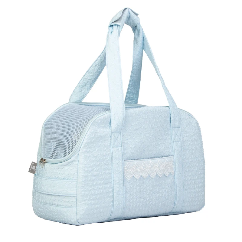 Lace Cat Bag Cat Bag Small Dog Pet Bag Breathable Dog Bag Portable Cat Bag Shoulder Pet Backpack
