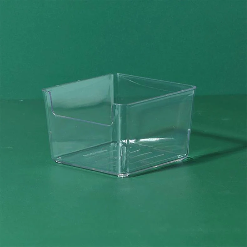 Desktop Storage Box Dormitory Cosmetics Transparent Basket Acrylic Drawer Mask Organizer Box Snack Sundry Storage Rack