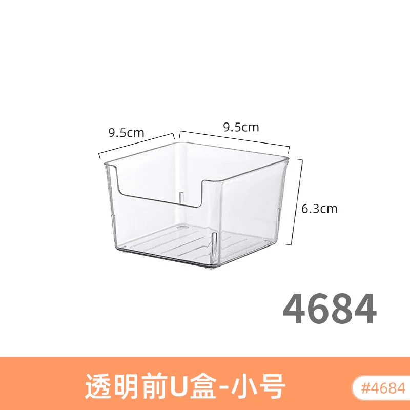 Desktop Storage Box Dormitory Cosmetics Transparent Basket Acrylic Drawer Mask Organizer Box Snack Sundry Storage Rack
