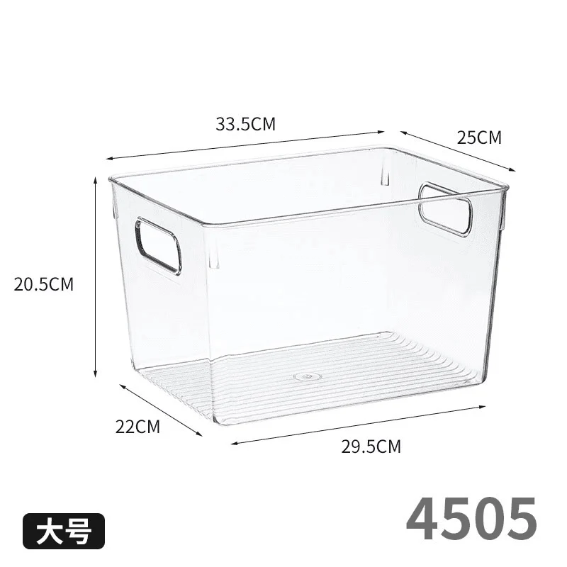Desktop Storage Box Dormitory Cosmetics Transparent Basket Acrylic Drawer Mask Organizer Box Snack Sundry Storage Rack