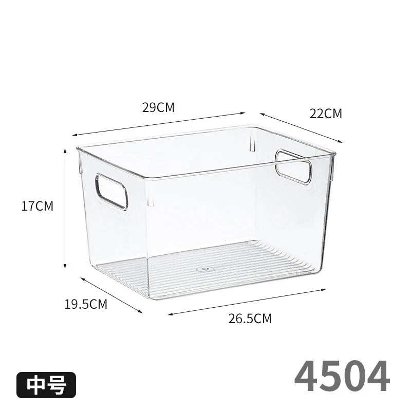 Desktop Storage Box Dormitory Cosmetics Transparent Basket Acrylic Drawer Mask Organizer Box Snack Sundry Storage Rack