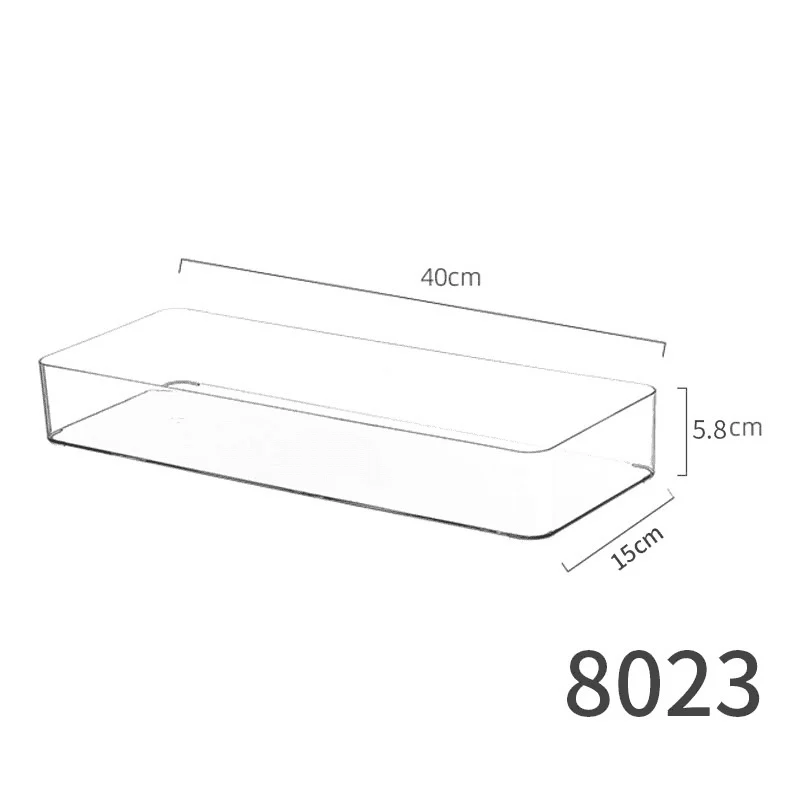 Desktop Storage Box Dormitory Cosmetics Transparent Basket Acrylic Drawer Mask Organizer Box Snack Sundry Storage Rack