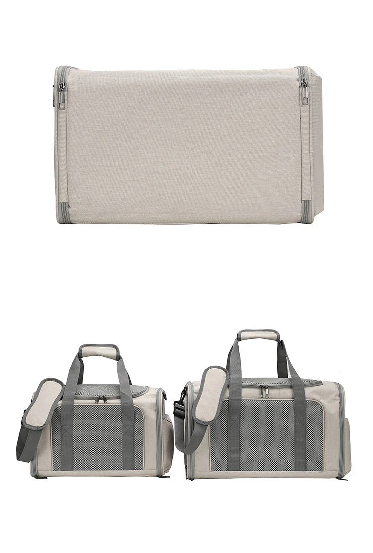Cat Bag Outgoing Portable Large Capacity Breathable Cat Car Cage Cat Cage Dog Bag Portable Crossbody Foldable Pet Bag