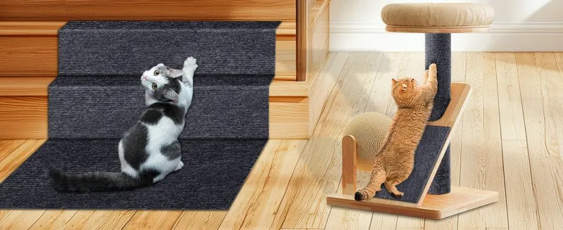 Cross-border Trimmable Self-adhesive Carpet Mat Suitable for Cat Tree Rack Furniture Step Cat Grab Column Covering Pet Supplies