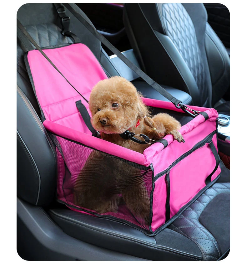 Amazon's Popular Car Pet Carrier Dog Backpack Pet Travel Safety Seat Car Bag Supplies Dog Bag