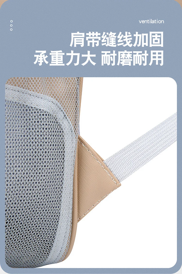 Pet Supplies Cat Carrier Backpack, Space-Style Bag, Light Transparent Pet Carrier, Comfortable and Breathable Cat Backpack, Large Capacity