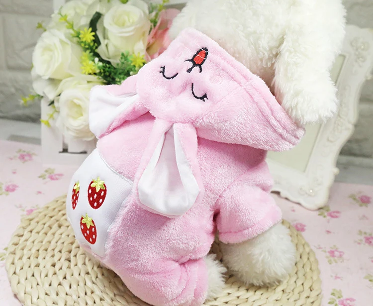 Cross-Border Pet Dog Clothes, Cat Autumn and Winter Four-Legged Cotton Coat, Cartoon Transformation Clothing, Cat Clothing, Dog Clothing Supplies