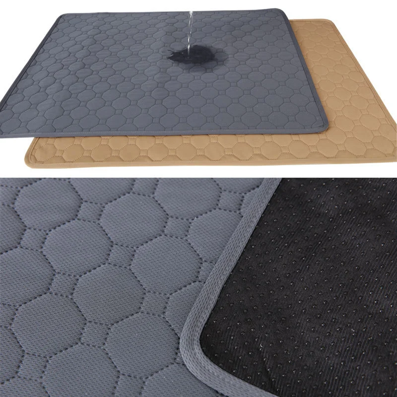 Pet Diaper Pad Washable and Reusable Dog Diaper Pad Instant Absorbent and Sliding Pet Diaper Pad Cat Training Diaper Pad