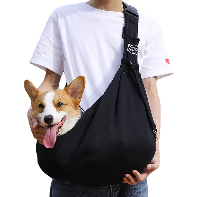New Amazon Folding Dog Backpack Breathable Pet Outgoing Bag Pet Bag Shoulder Crossbody Cat Bag Wholesale