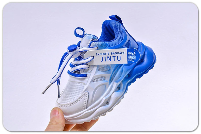 Children's Sports Light-up Gradient Shoes 2025 New Female Torre Shoes Small and Medium-sized Kids Boys and Students LED Luminous Running Shoes