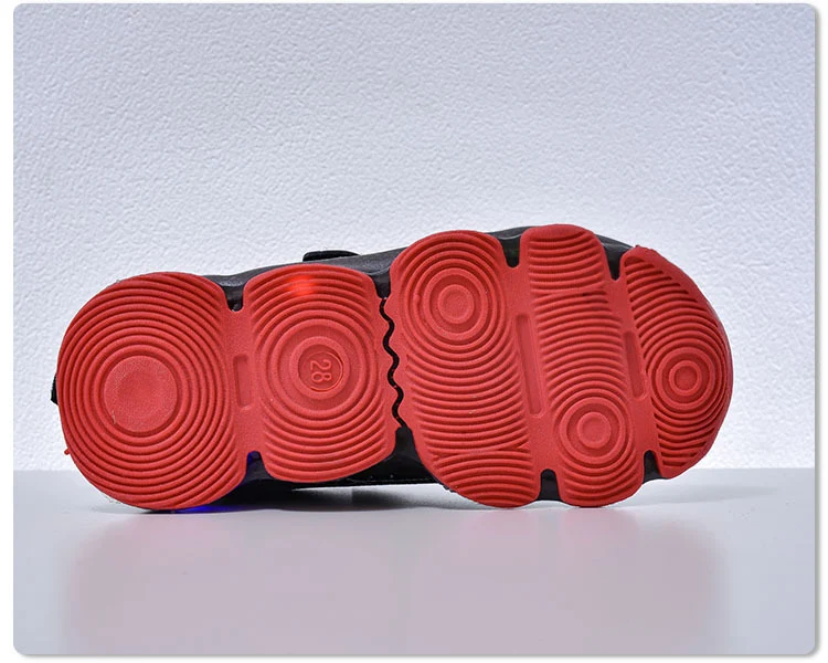 Spring and Autumn Kidsren's Shoes, Kidsren's Luminous Light Shoes, Men's and Women's Running Shoes, Baby Flash Shoes, Led Light-Up Sports Shoes, Mesh