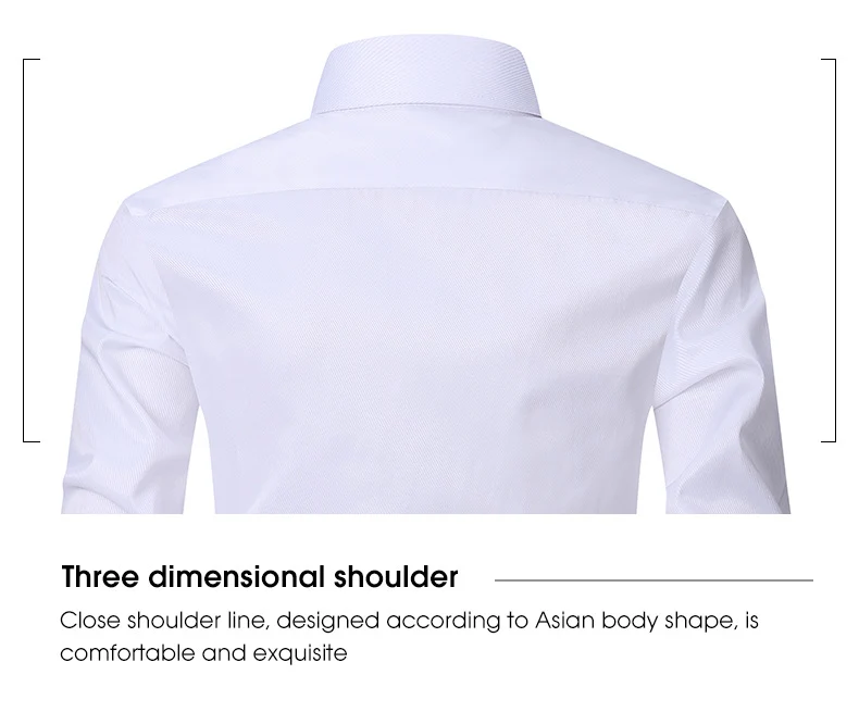 Solid Color Amazon Stretchy Plus-Size Men's Long-Sleeve Shirt, Men's Fashion Shirt, Slim Fit Outerwear