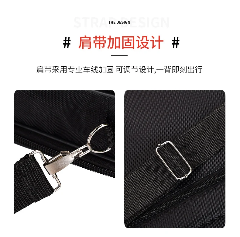 Manufacturer Wholesale Men's Large-Capacity Briefcase Business Trip Laptop Bag Portable Travel Bag Wear-Resistant Business Bag